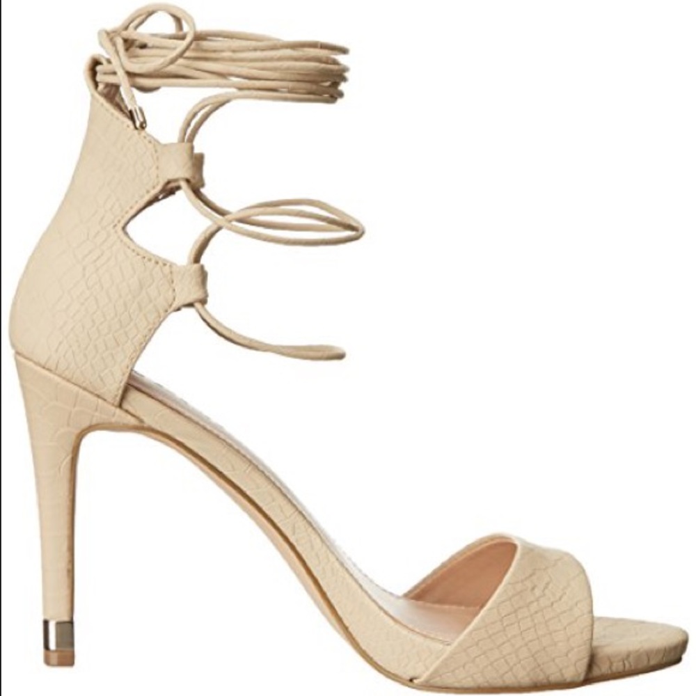 high heels lace up!!